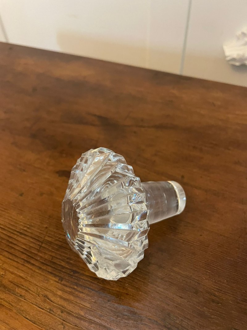 Outstanding Quality Antique Victorian Cut Glass Decanter - Image 7